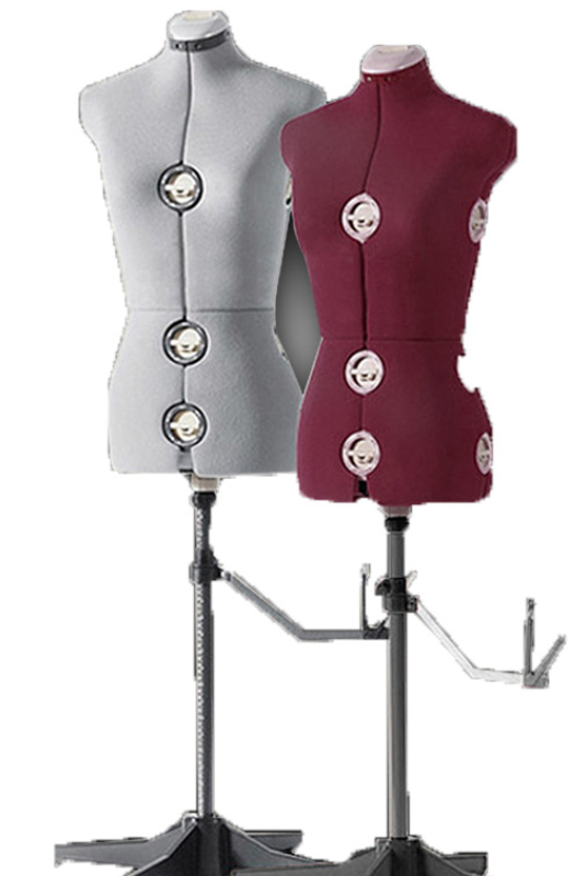 Maniquíes ajustables para modista