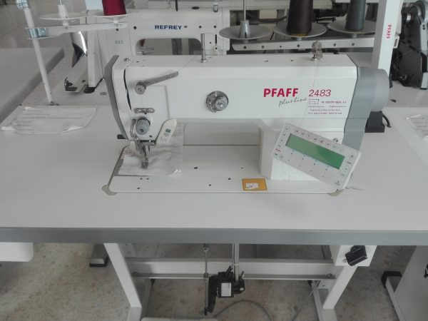 Máquina pespunte cortahílos con sensor Plusline