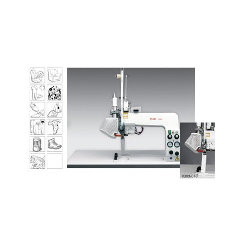 8303 Máquina de soldar en continuo por aire caliente