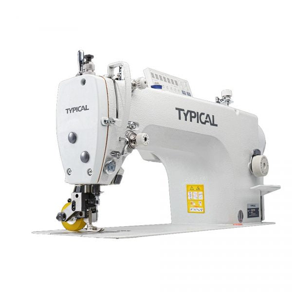 Máquina de pespunte doble arrastre y puller eléctronico, Typical 6730MDBP.