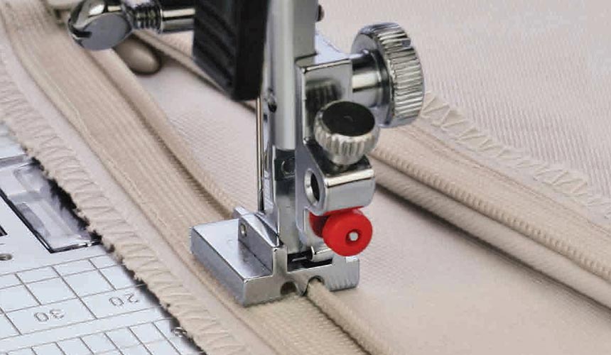 PRENSATELAS CREMALLERA INVISIBLE