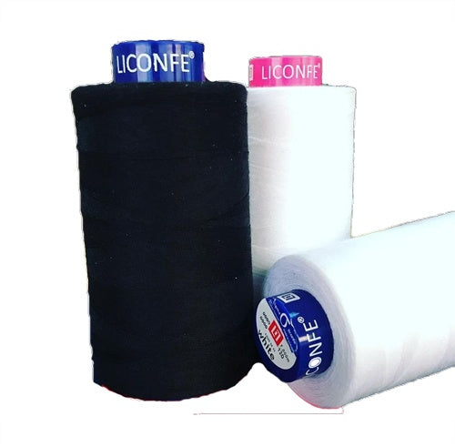 Hilos de Coser Blanco y Negro