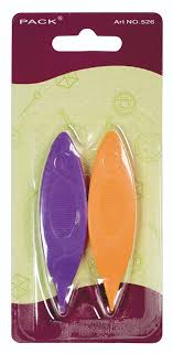 Lanzaderas de plástico  para realizar encajes  y pasamanerías de  Frivolité.