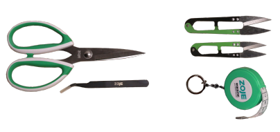 CAJA CON ACCESORIOS DE COSTURA