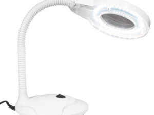 Lupa 2 aumentos,  eléctrica, plegable  con 41 LEDs.