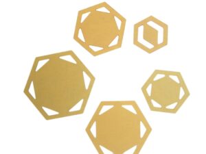 Kit 5 hexágonos