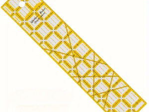Regla rectangular de 12,5 x 2,5 pulgadas  para cortar piezas de tela para patchwork