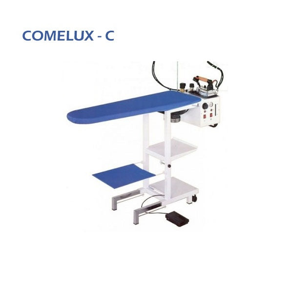 Comelux-C. Mesa de planchar semi industrial con caldera