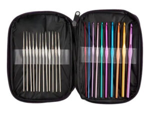 Estuche agujas ganchillo
