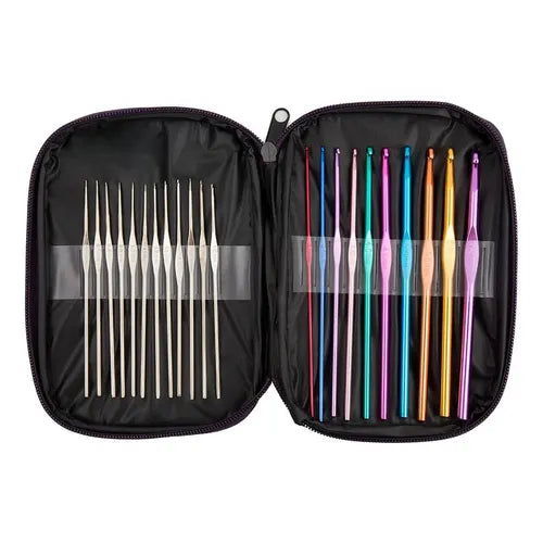 Estuche agujas ganchillo